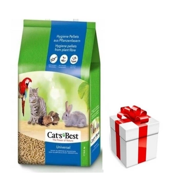 Rettenmaier Polska JRS Cats Best Universal 20l/11kg + MEGLEPETÉS A MACSKÁNAK