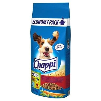 Chappi Száraz kutyatáp marhahússal, baromfival és zöldségekkel 13.5kg